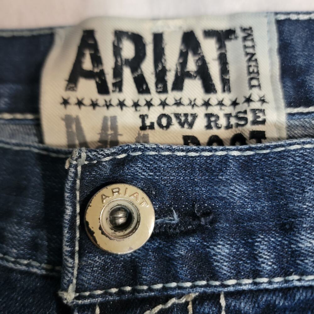 Ariat Mens Jeans M4 Low Rise Boot 40x34 Style10021836 - Picture 7 of 10
